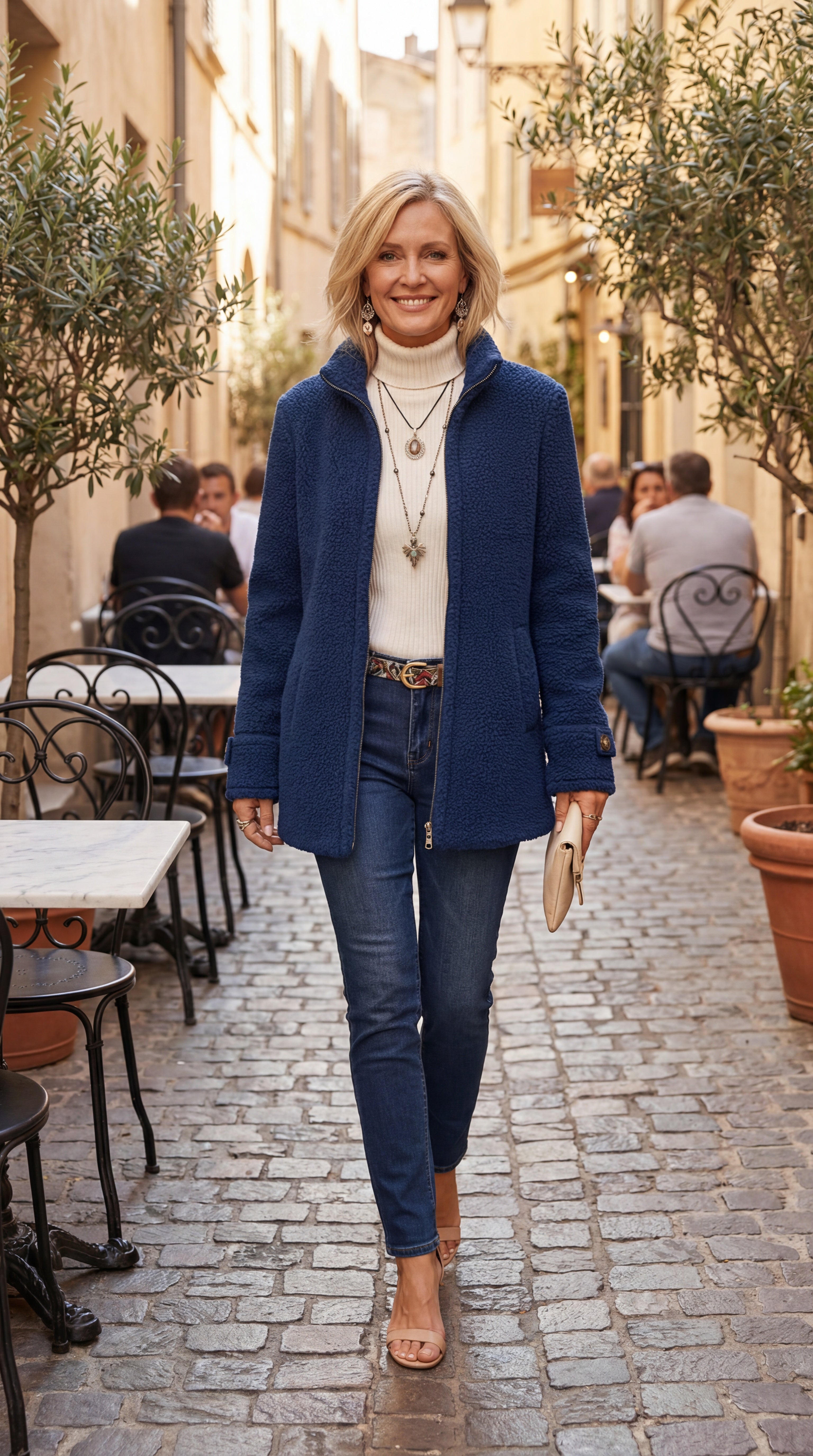 CASSANDRA | Chaqueta teddy holgada