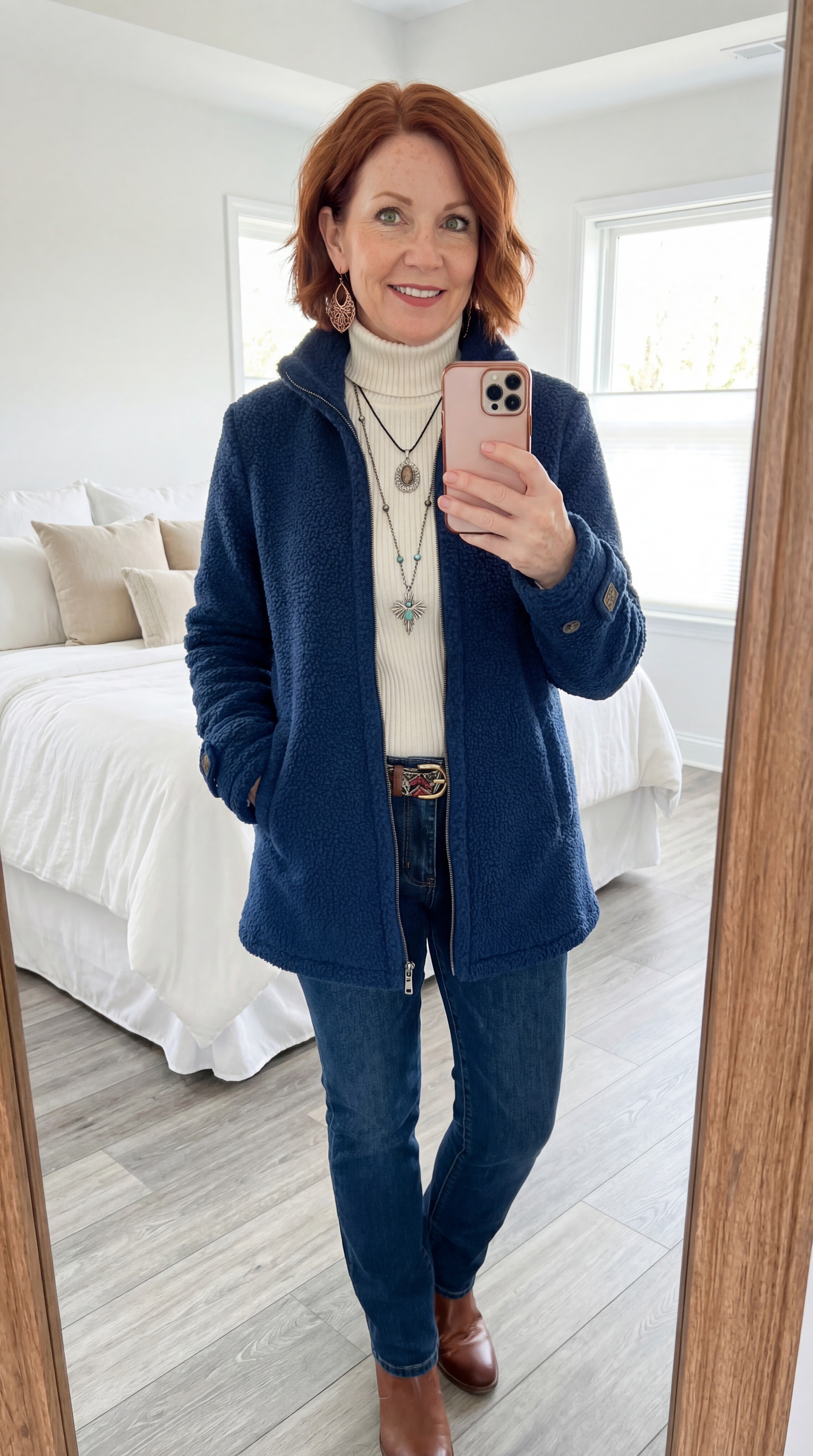 CASSANDRA | Chaqueta teddy holgada