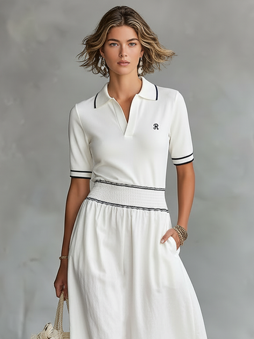 EMMA | Vestido maxi minimalista