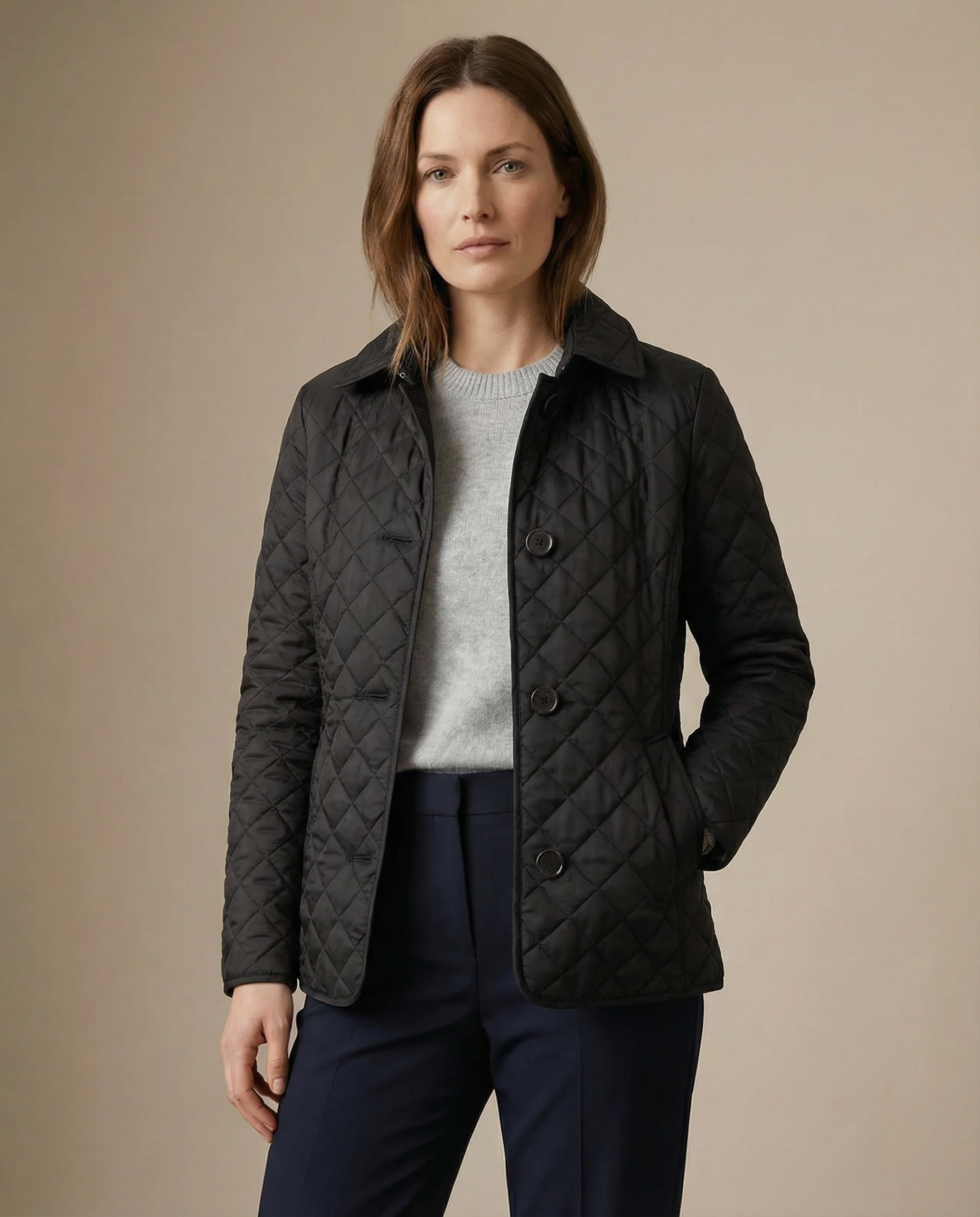 KAROLINA | Chaqueta acolchada con botones
