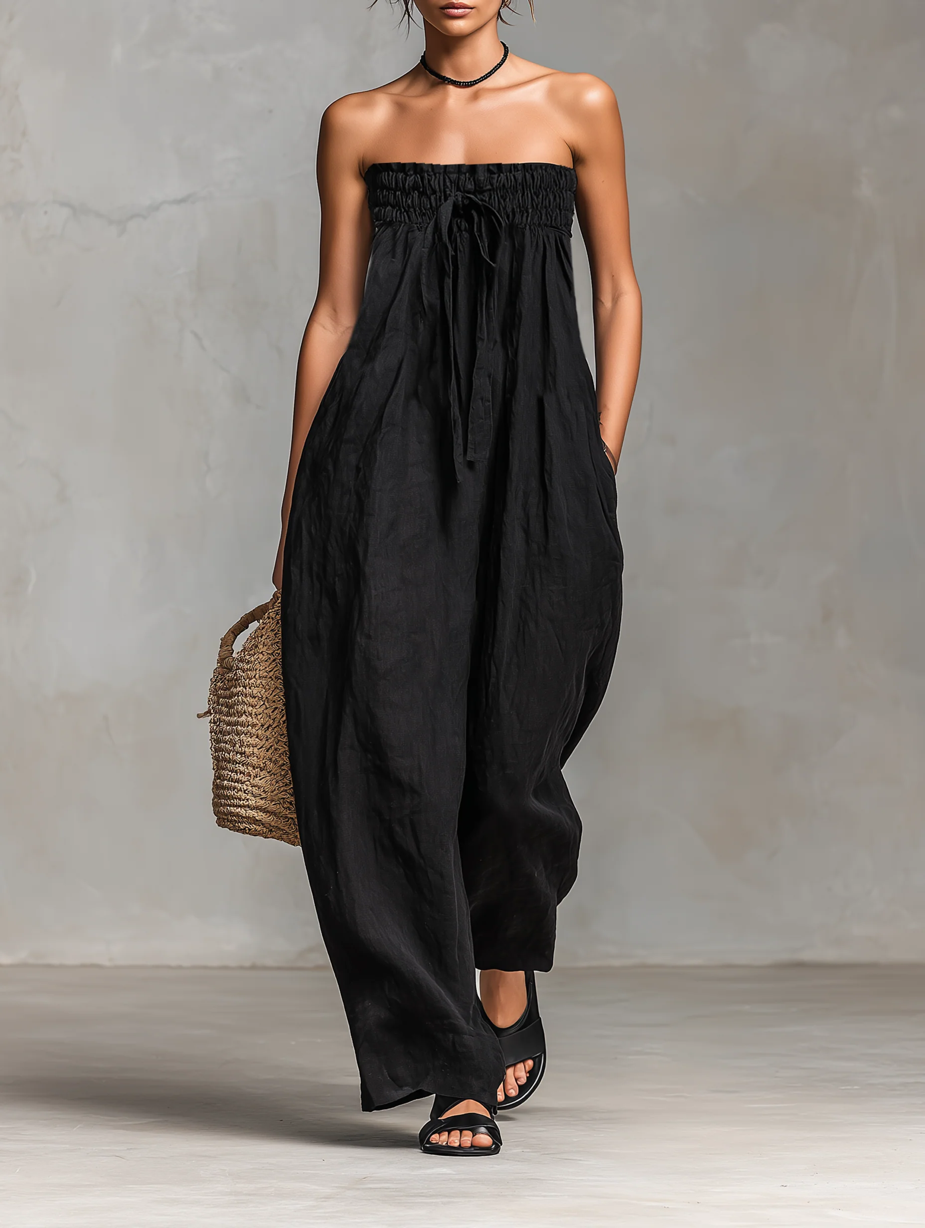 NINA | Mono elegante con tirantes