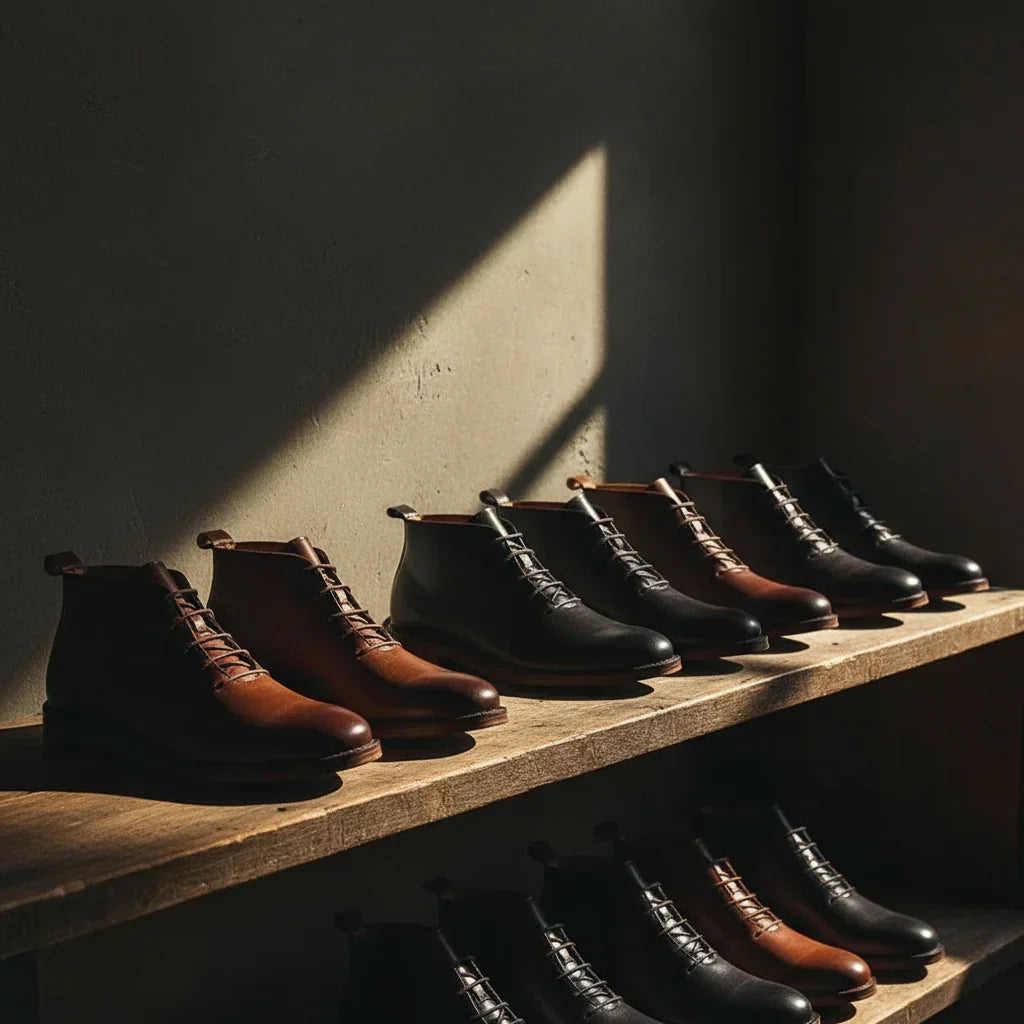 ROBBIN | Botas de cuero artesanales