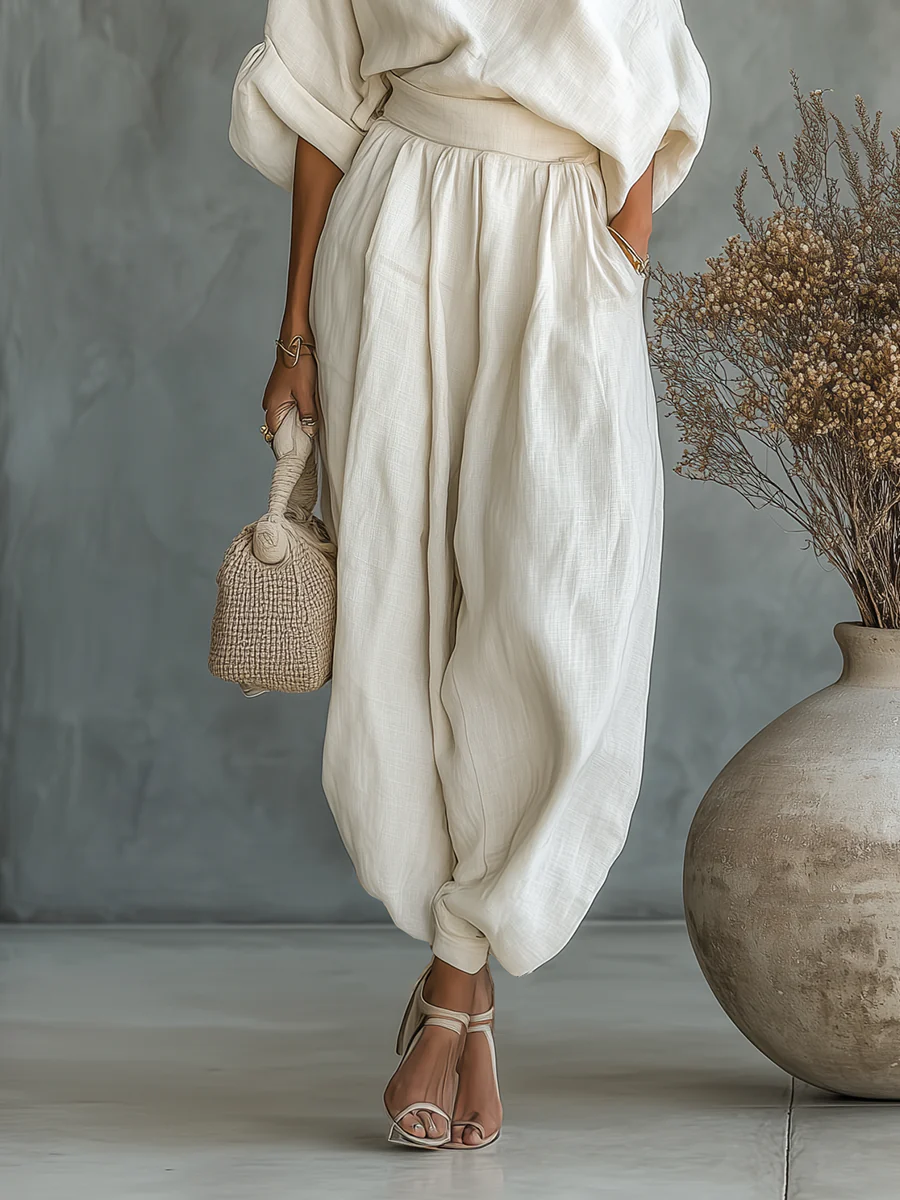 BELLA | Conjunto con top de hombros descubiertos