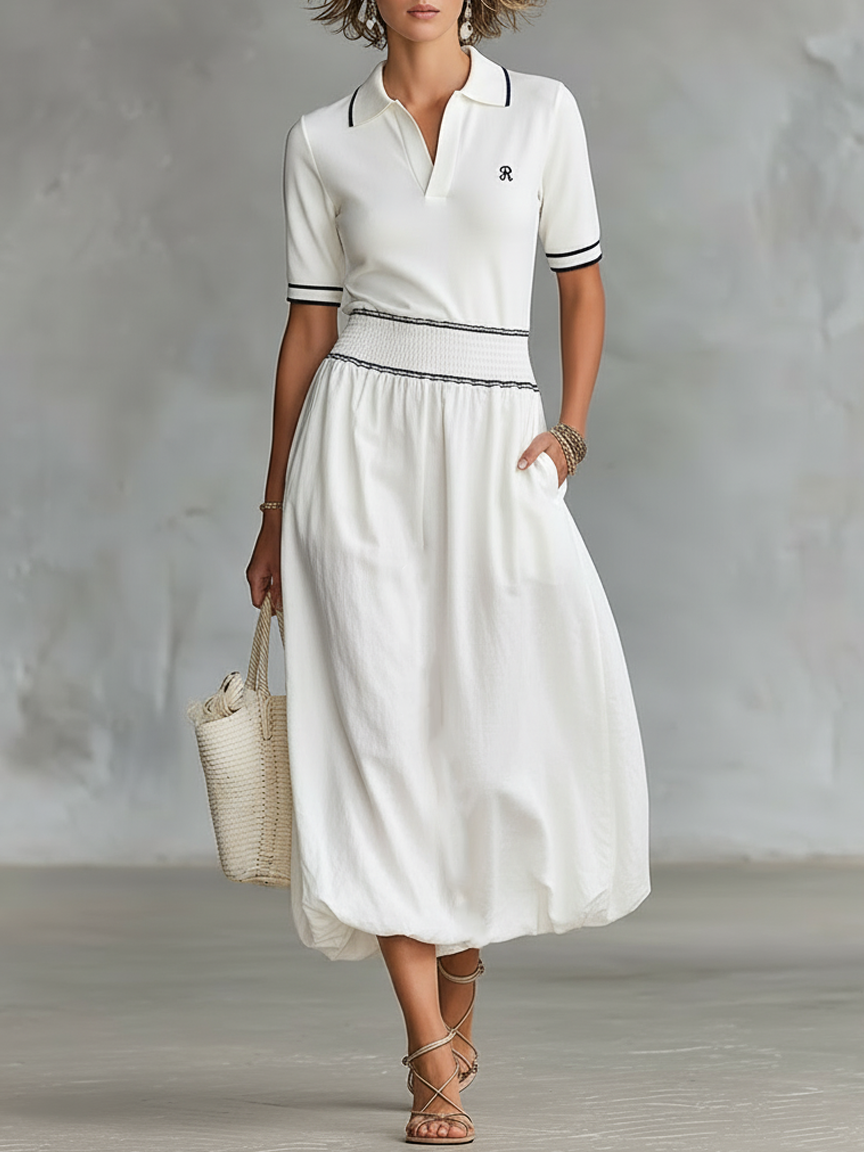 EMMA | Vestido maxi minimalista
