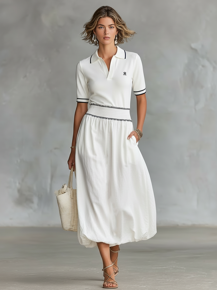 EMMA | Vestido maxi minimalista