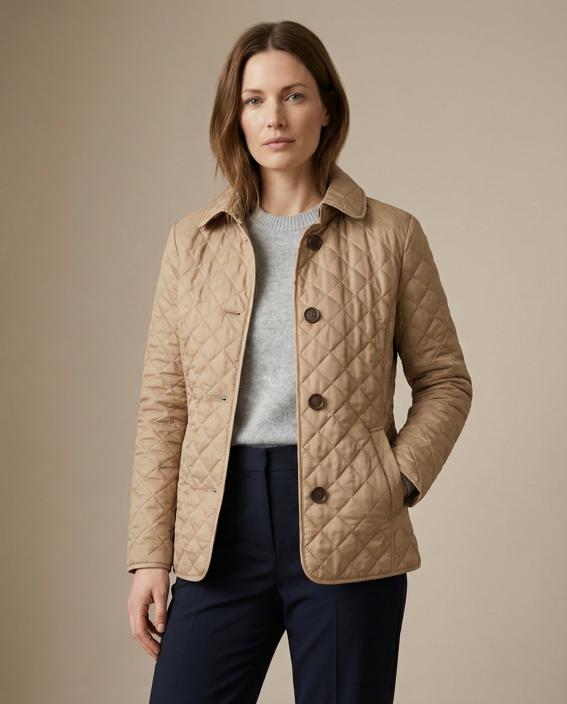 KAROLINA | Chaqueta acolchada con botones