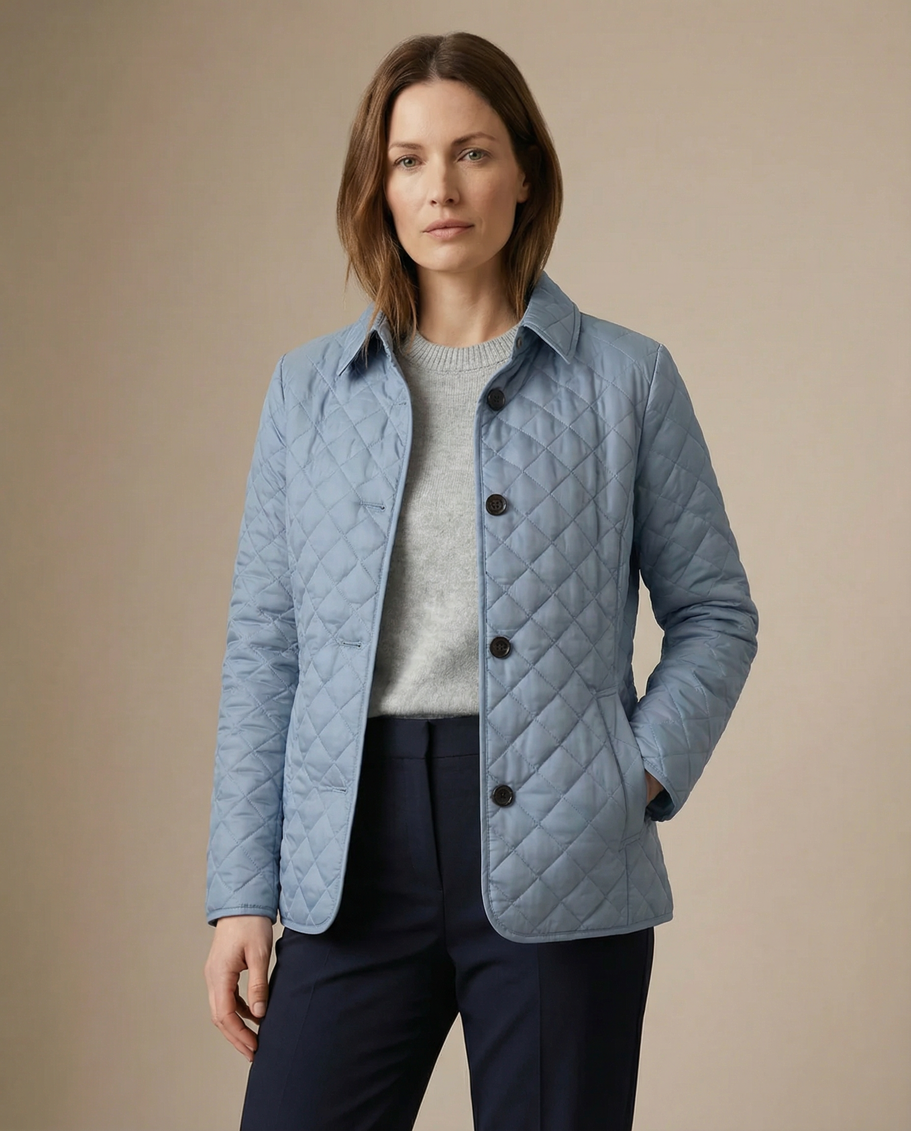 KAROLINA | Chaqueta acolchada con botones