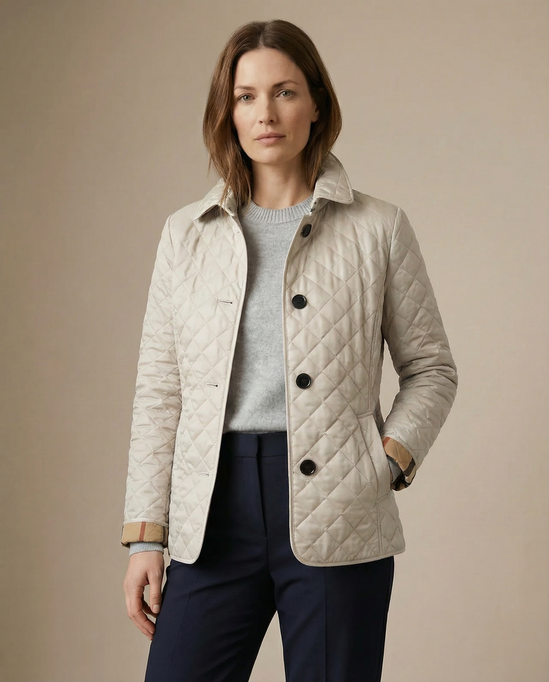 KAROLINA | Chaqueta acolchada con botones