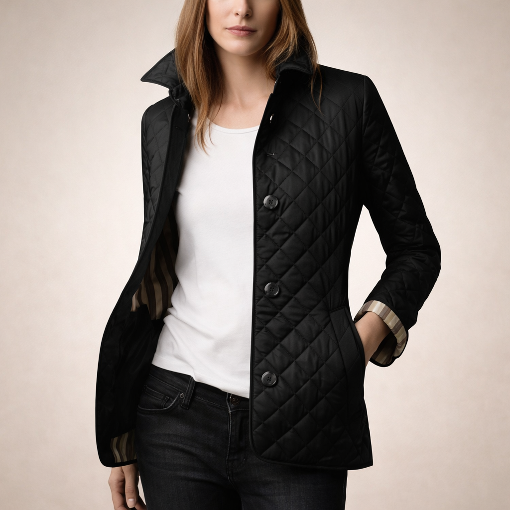 MÓNICA | Chaqueta acolchada con botones