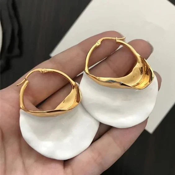 NERISE | Pendientes de oro vintage